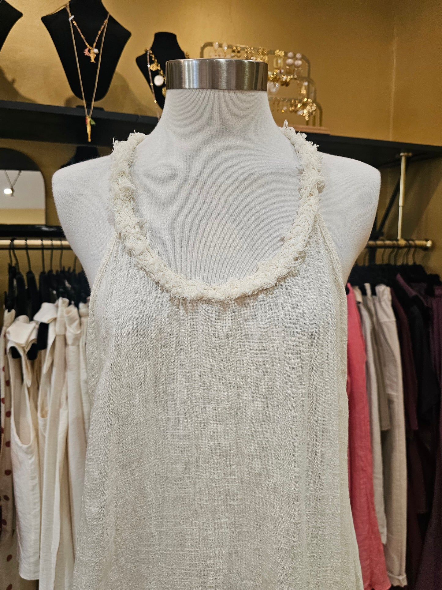 Robe en garza