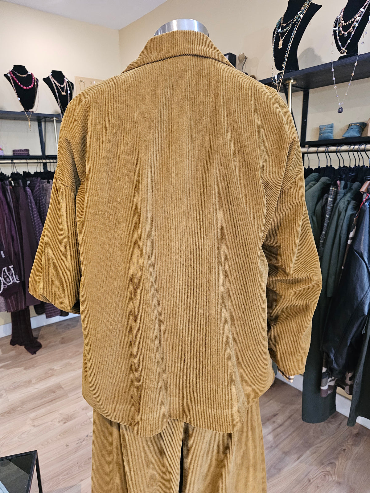 Veste en velours palude