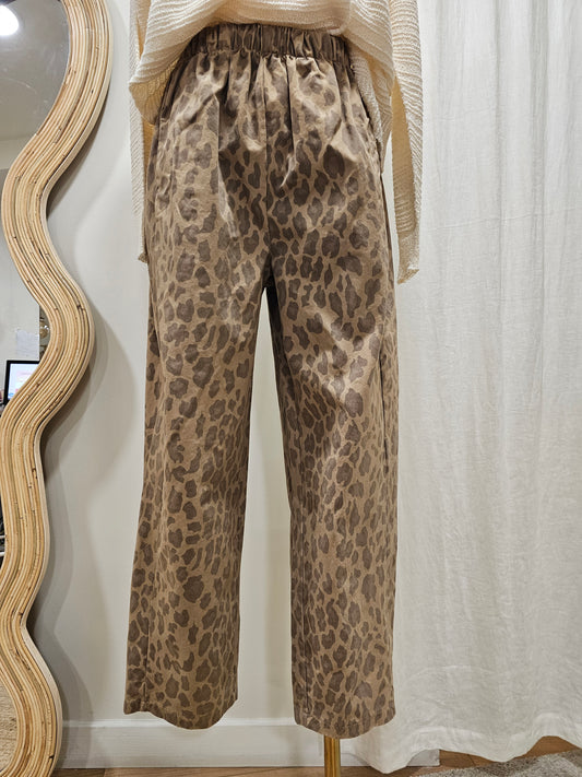 Pantalon magique leopard