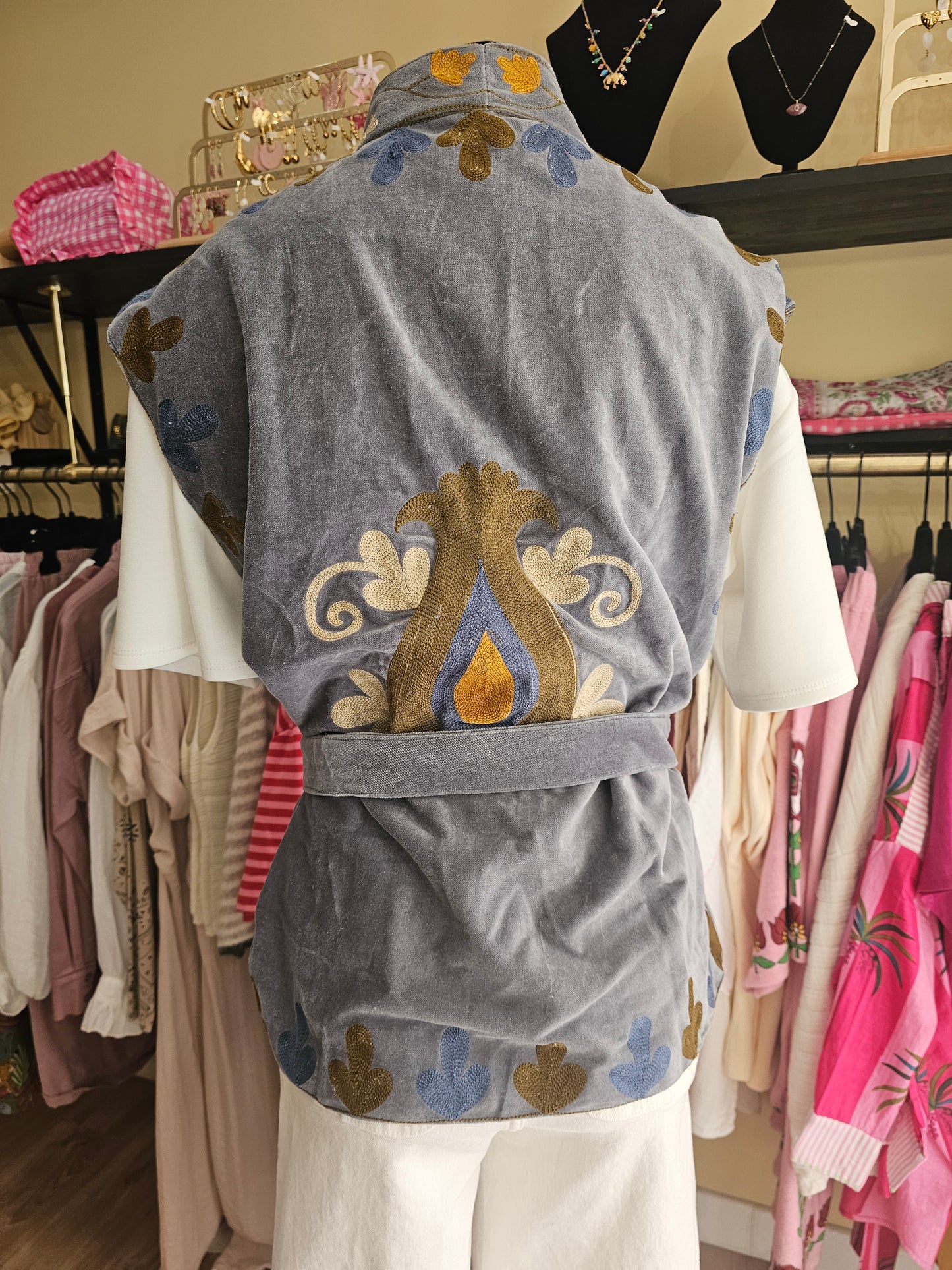 Kimono brodé Johanna Paris