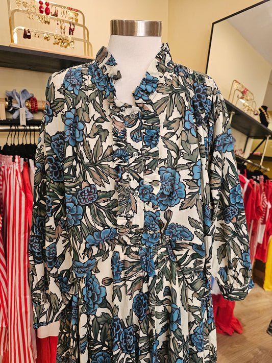 Chemise fleurie johanna paris