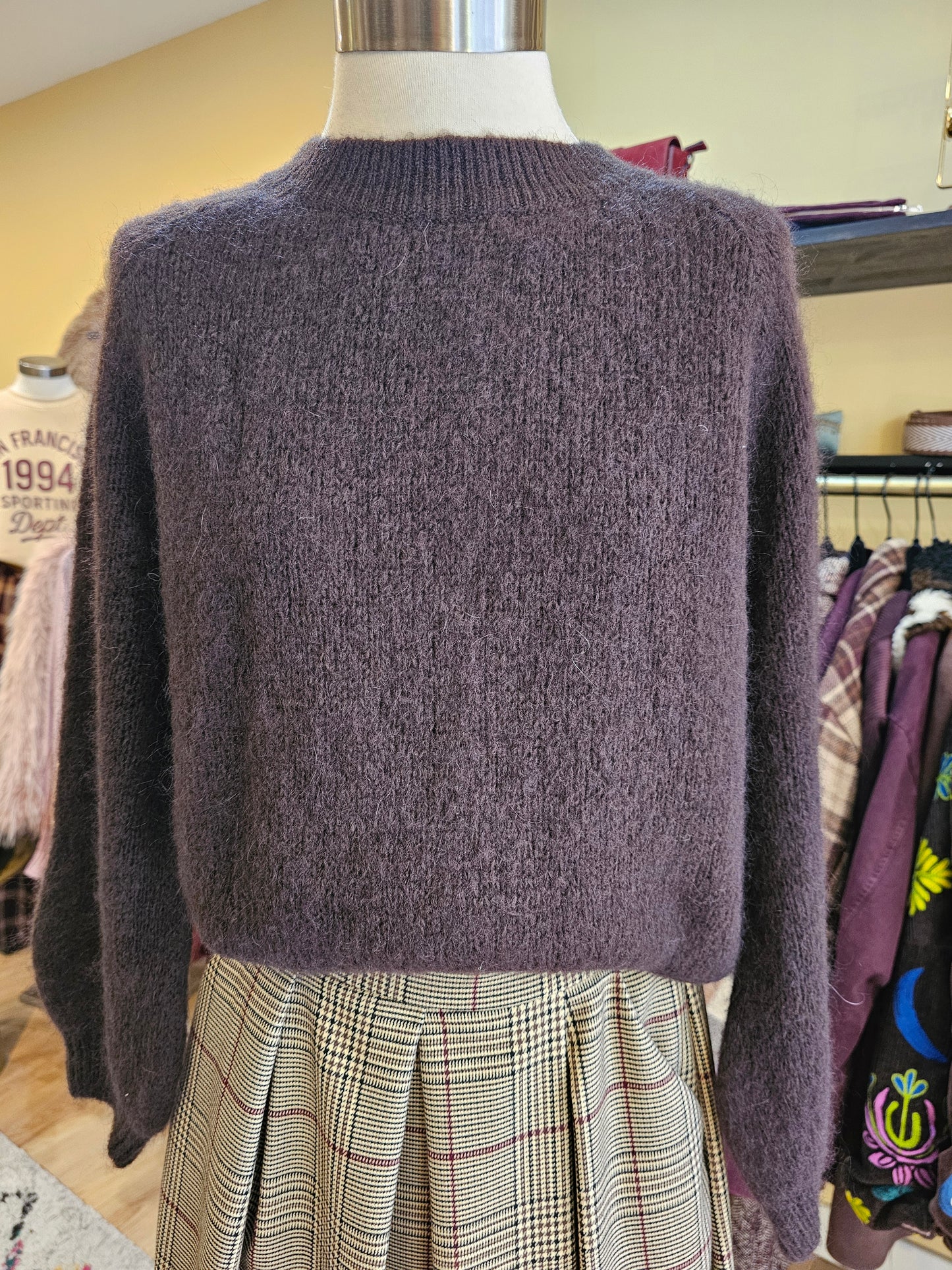 Pull marron Johanna Paris