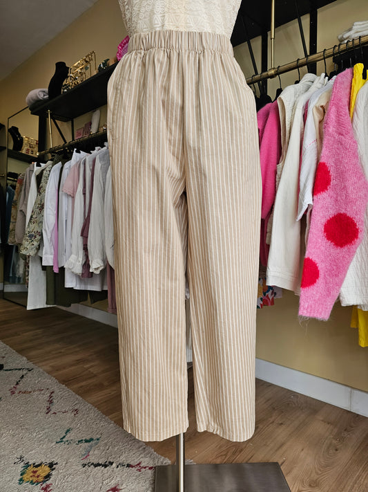 Pantalon magique rayé Johanna Paris