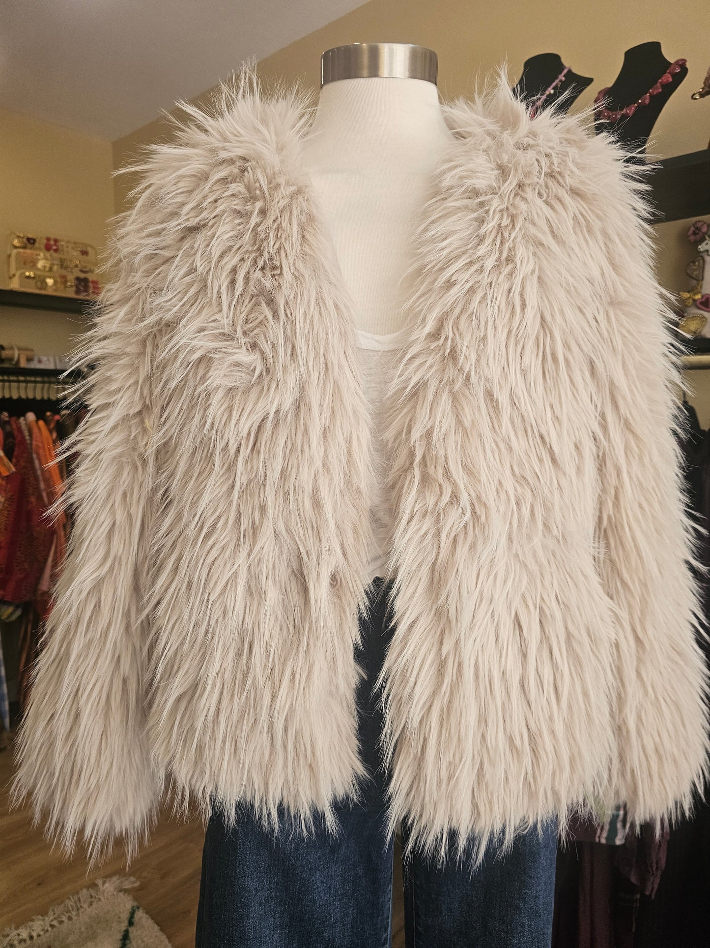 Veste fausse fourrure Johanna Paris