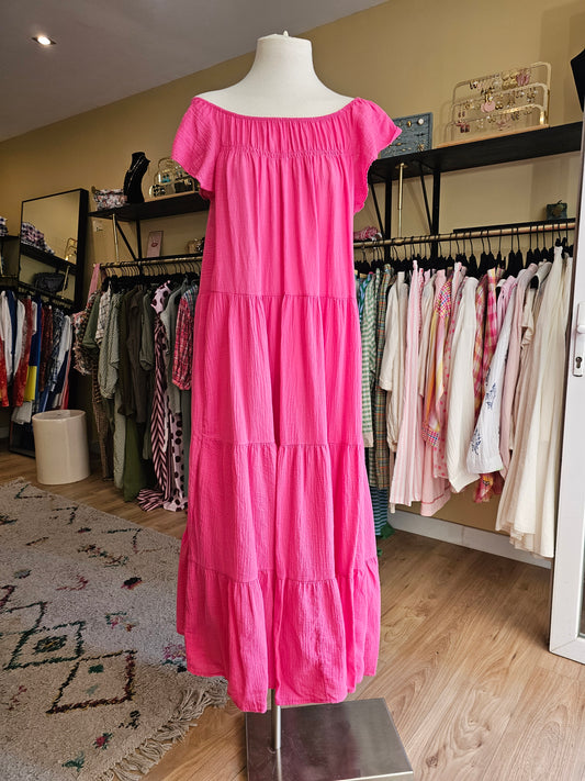 Robe rose johanna paris