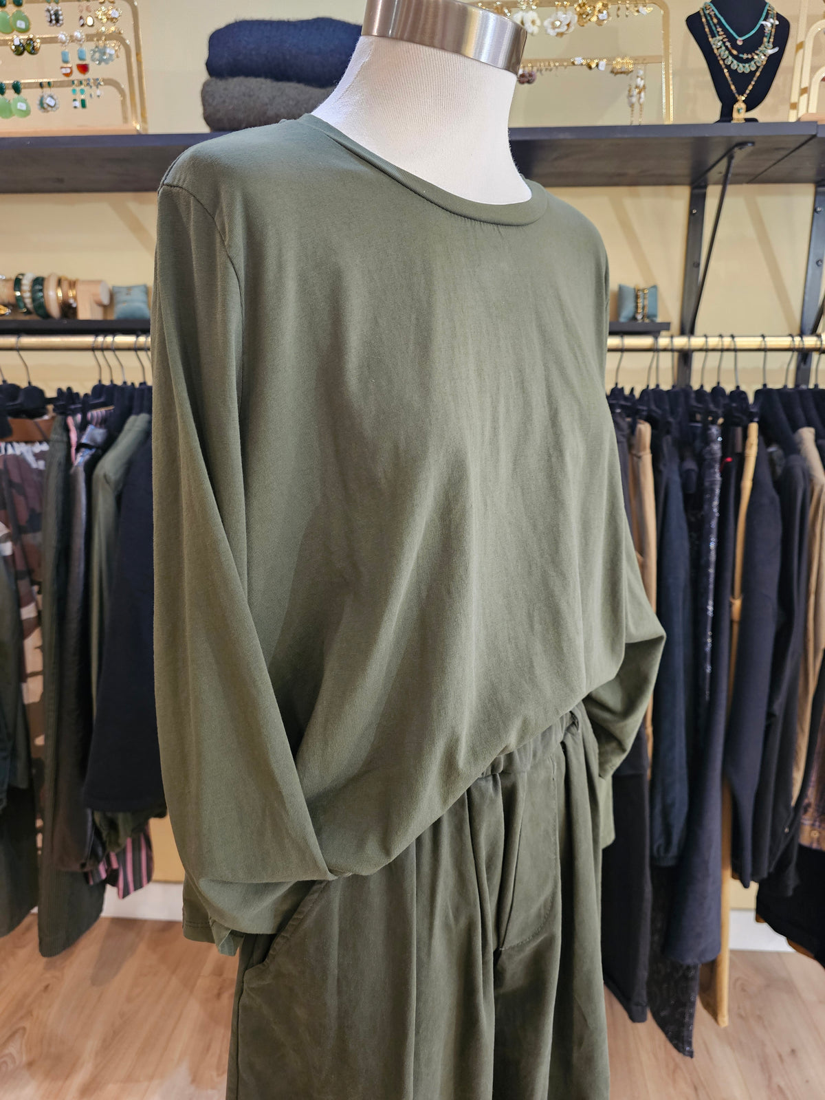 Tshirt kaki Johanna Paris