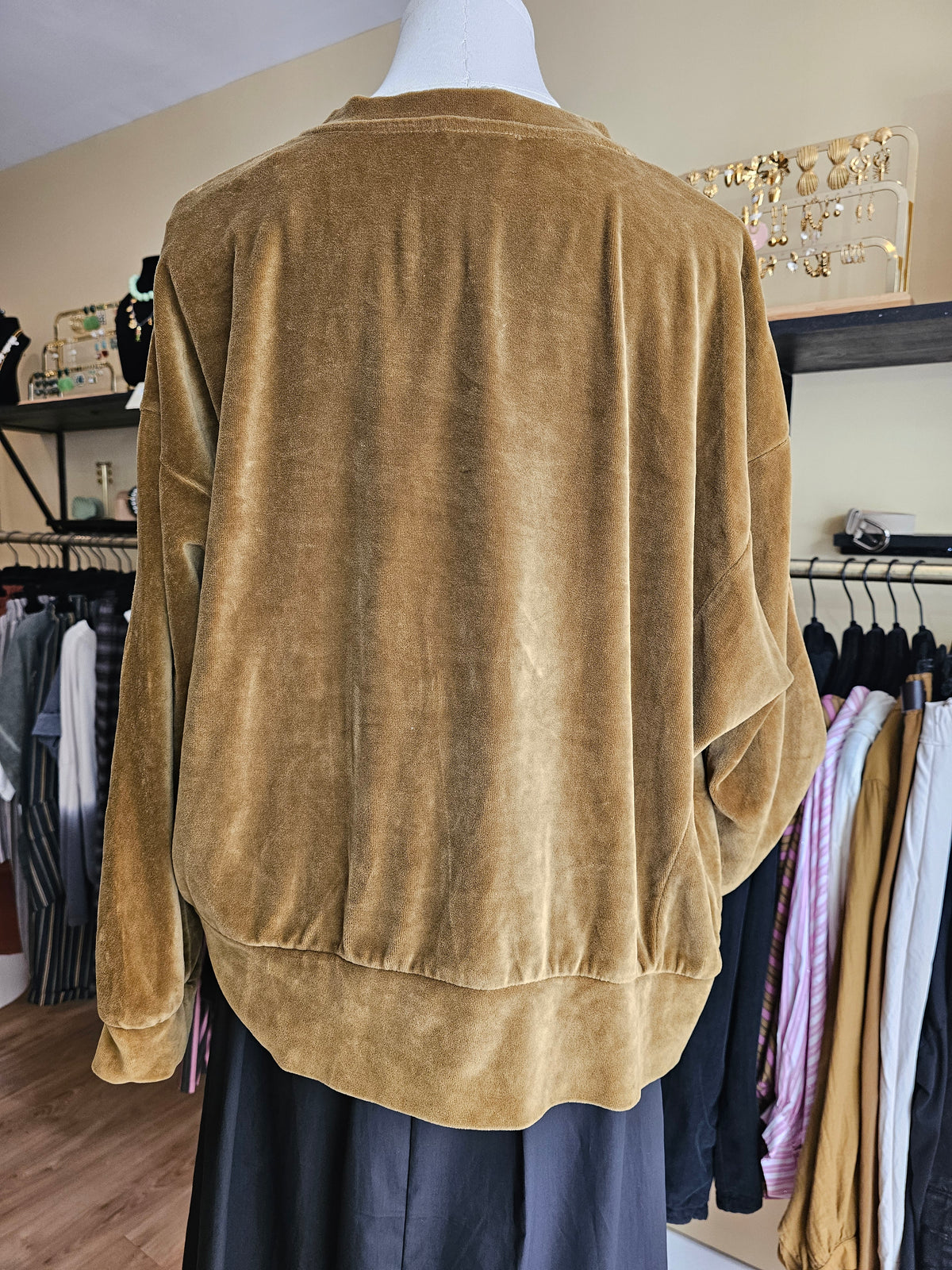 Sweat velours palude johanna paris