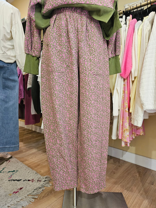 Pantalon fleuri Johanna Paris