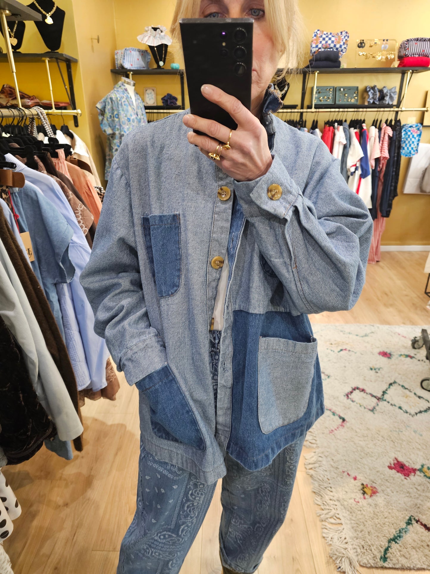 Veste en jean Johanna Paris