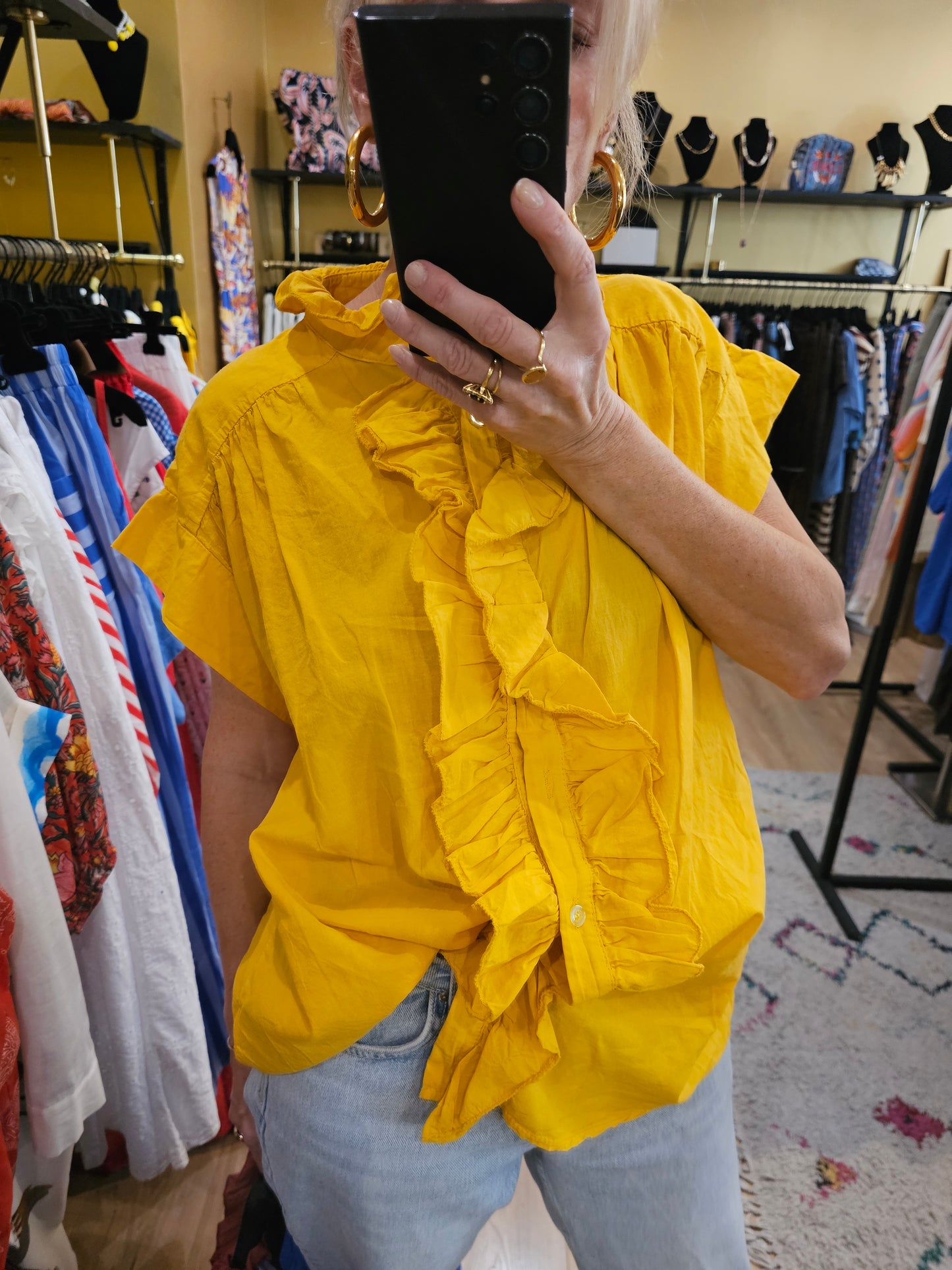 Top jaune Maïs johanna Paris
