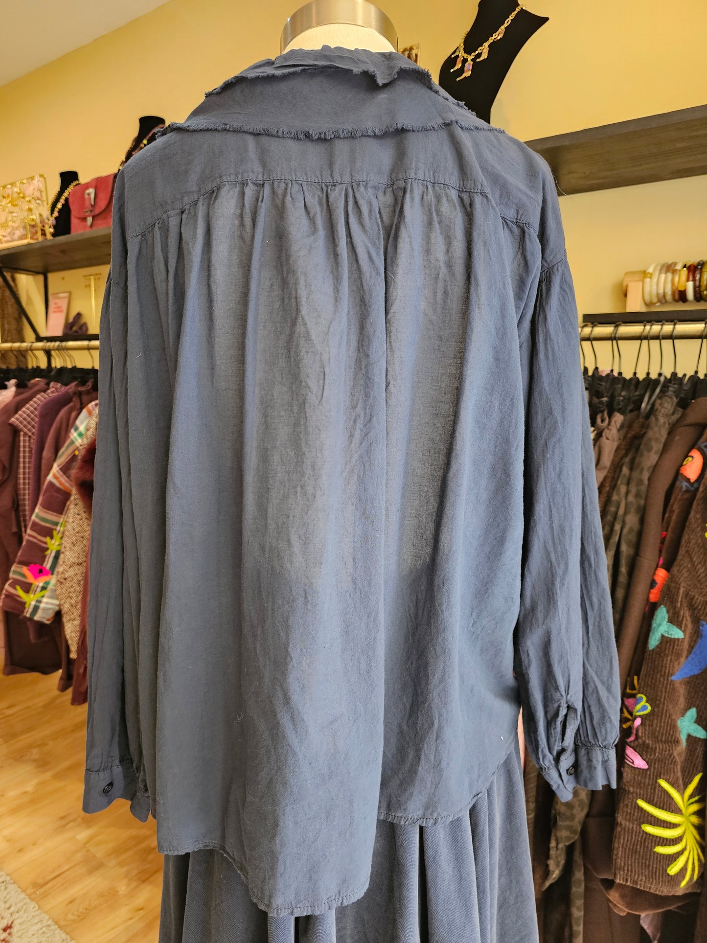 Blouse col à volants Johanna Paris