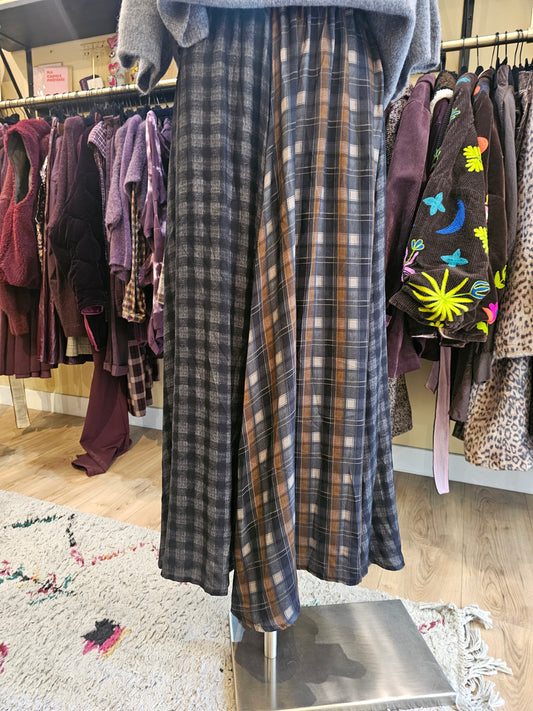 Jupe carreaux Johanna Paris