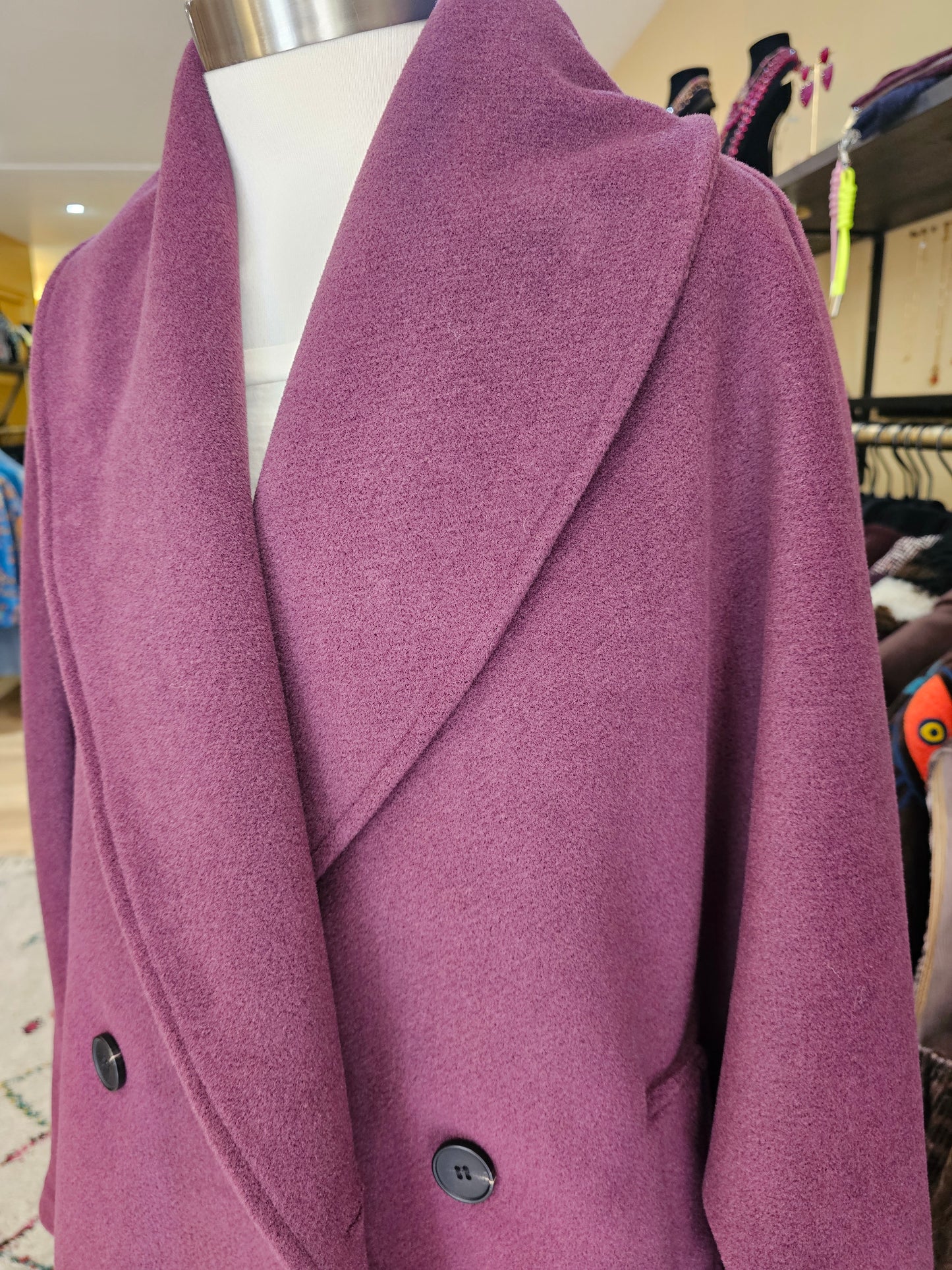 Veste prune Johanna Paris