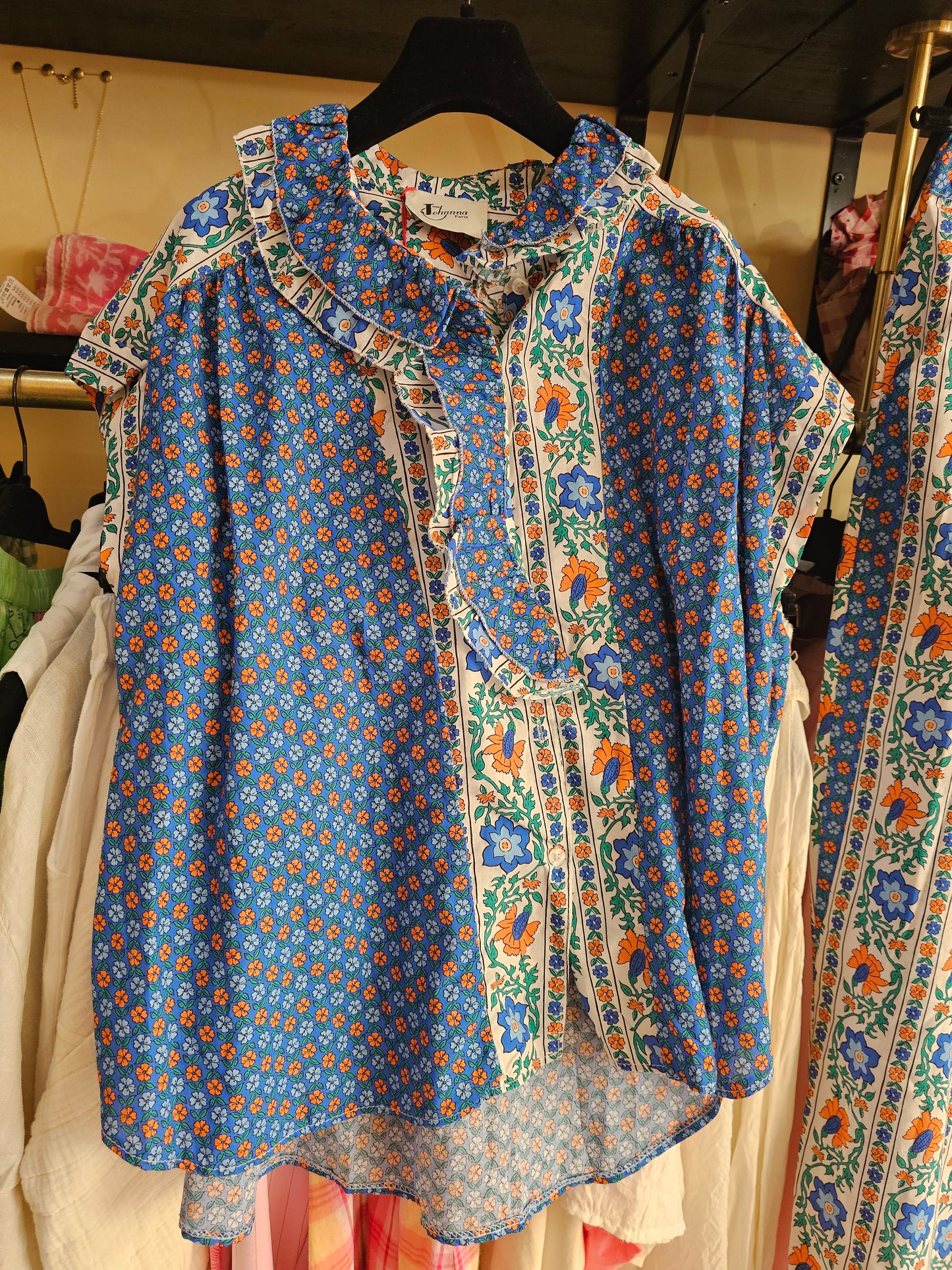 Top fleuri Johanna Paris
