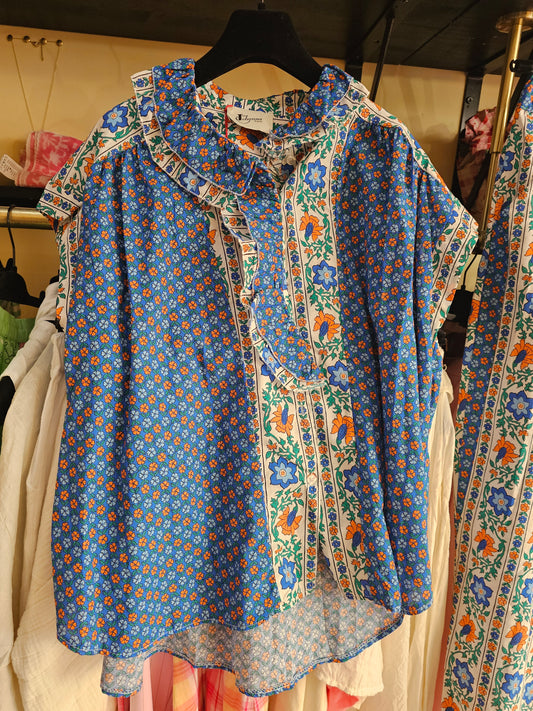 Top fleuri Johanna Paris