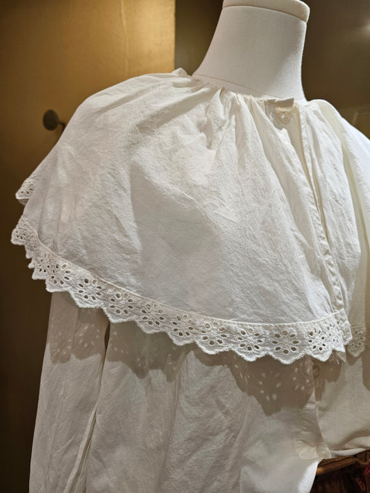 Chemise ecrue col large Johanna Paris