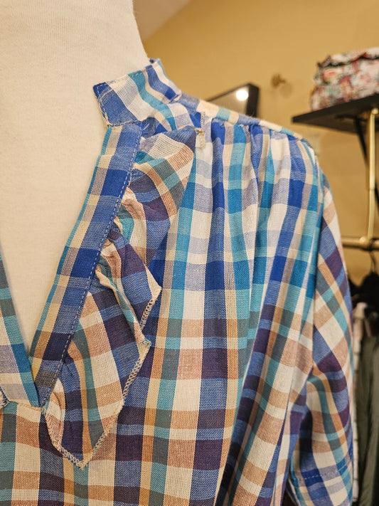 Top à carreaux Johanna Paris
