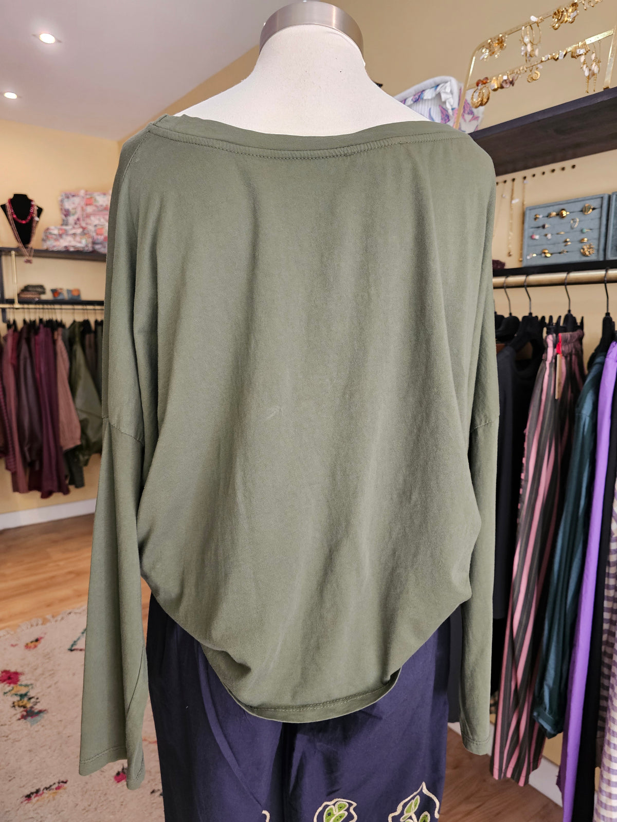 Tshirt biba kaki Johanna paris