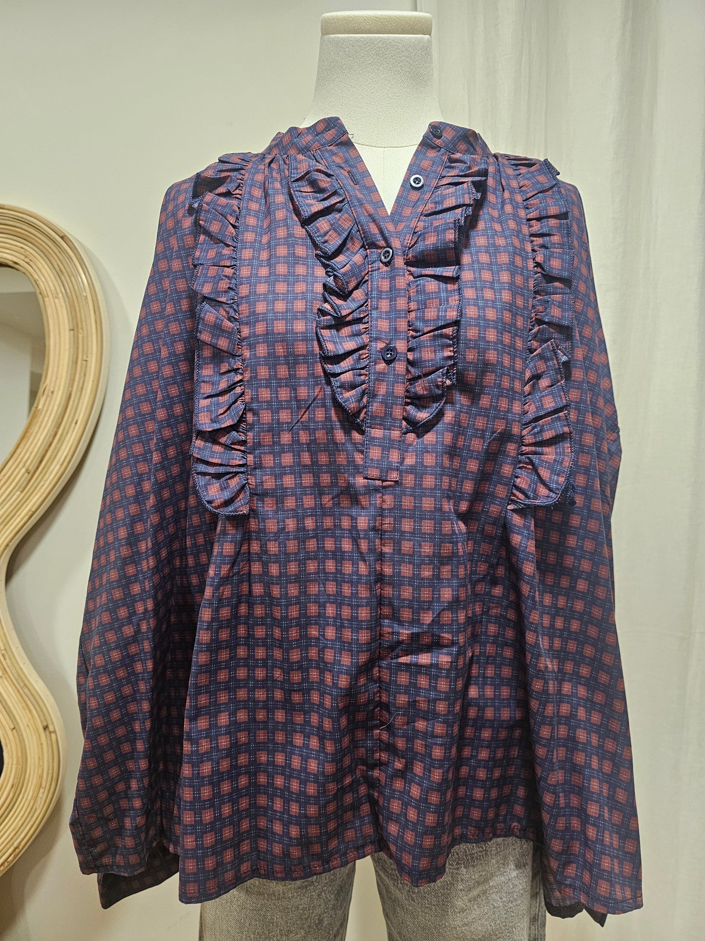 Blouse à volants Johanna Paris