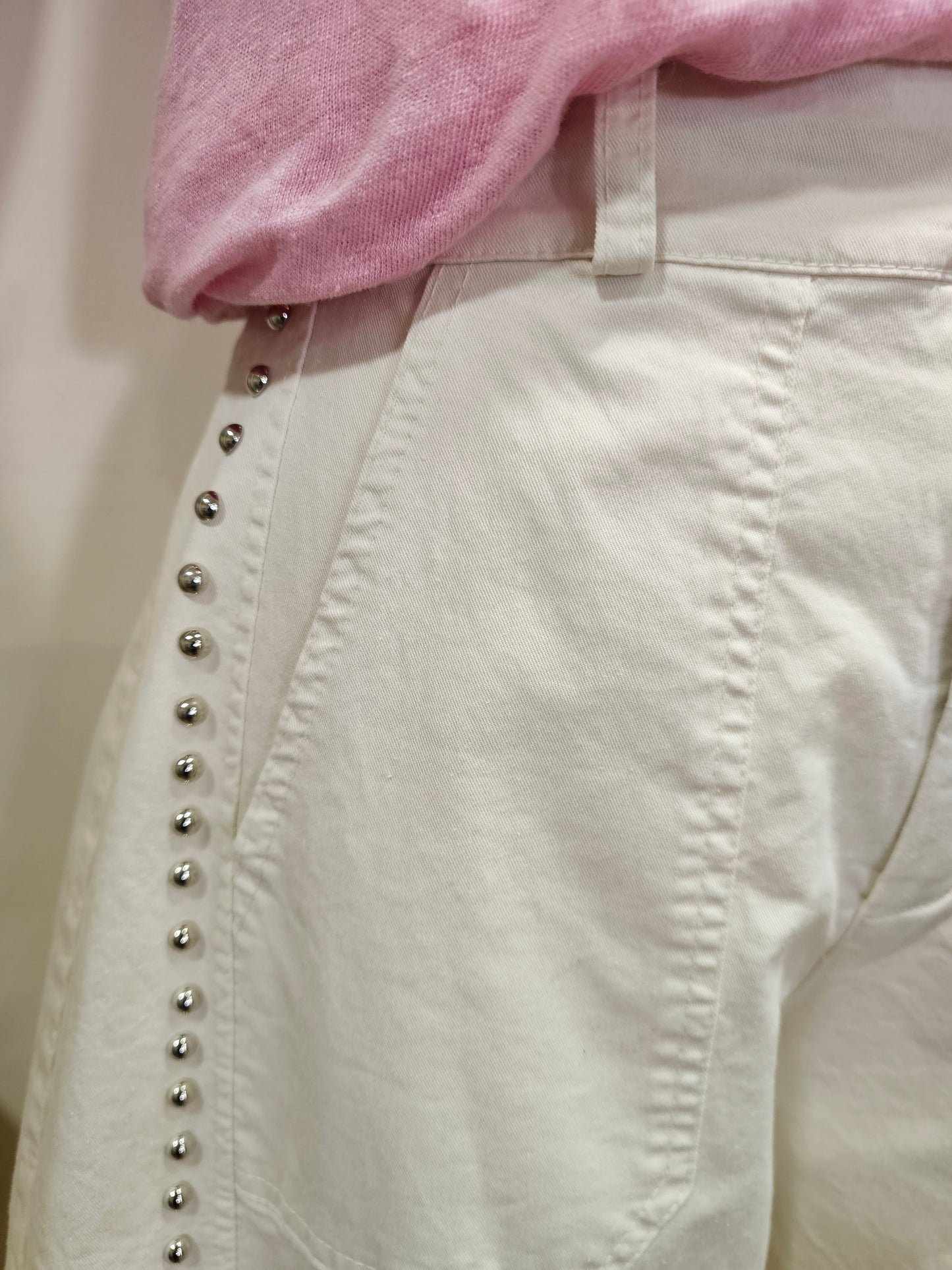 Pantalon barrel à clous