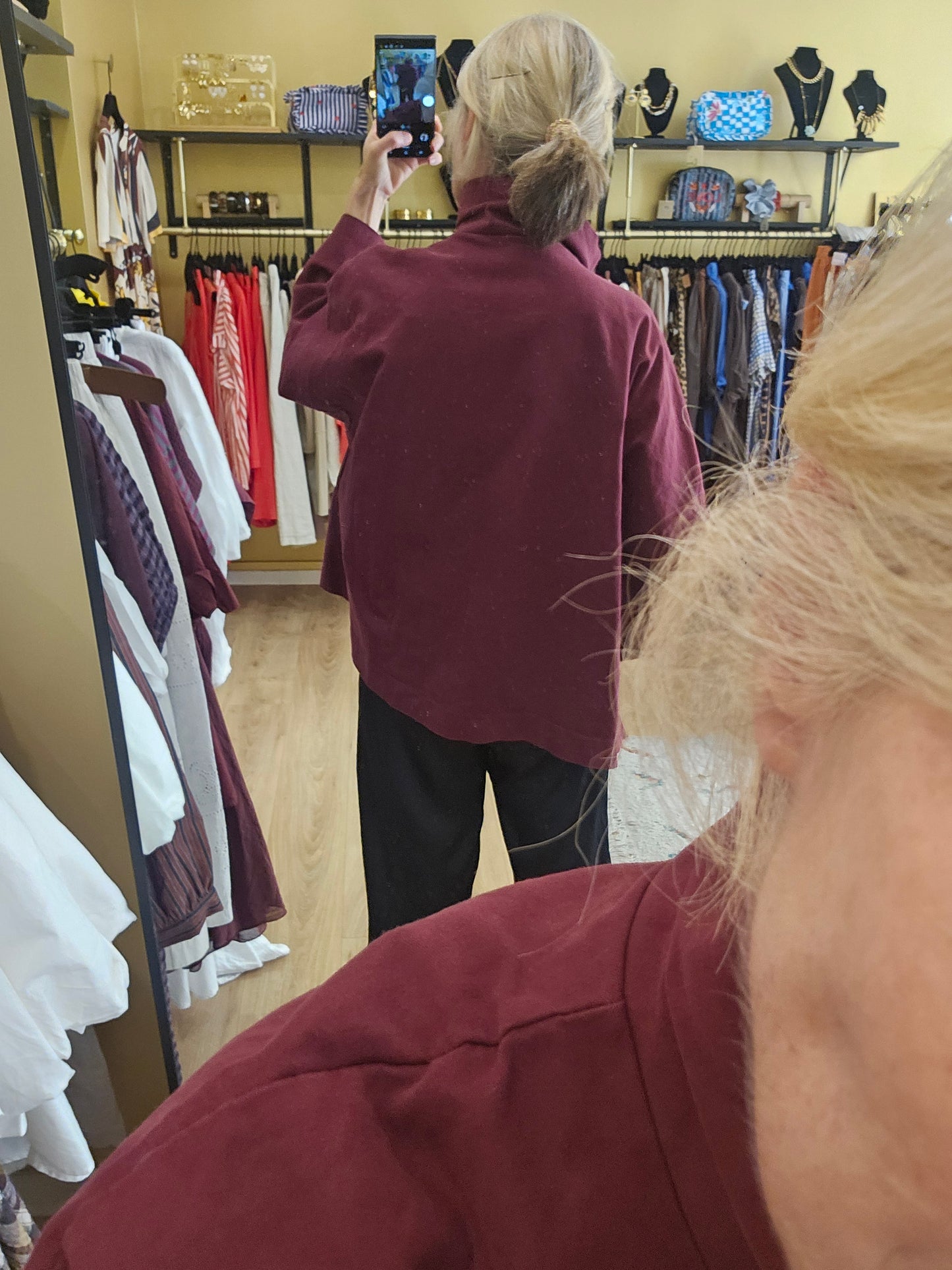 Veste prune Johanna Paris