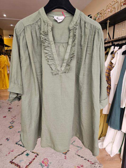 Top en voile de coton johanna paris