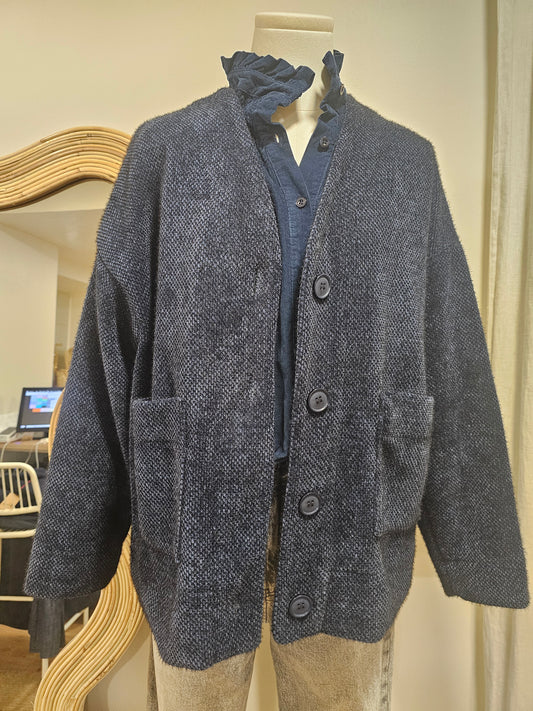 Veste marine Johanna Paris