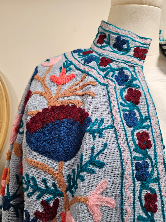 Veste brodée Johanna Paris