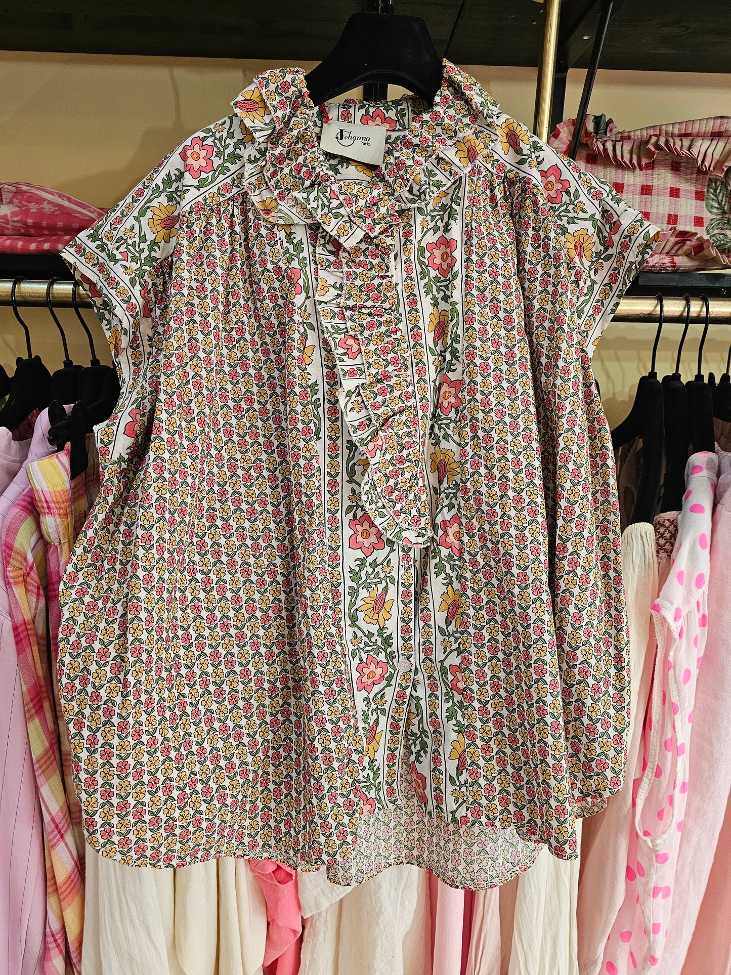 Top fleuri Johanna Paris