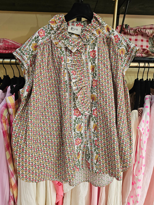 Top fleuri Johanna Paris