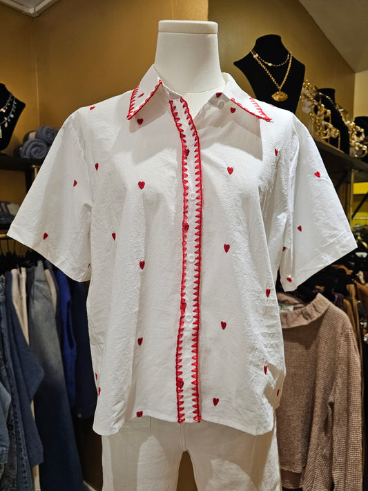 Chemise coeur Johanna Paris