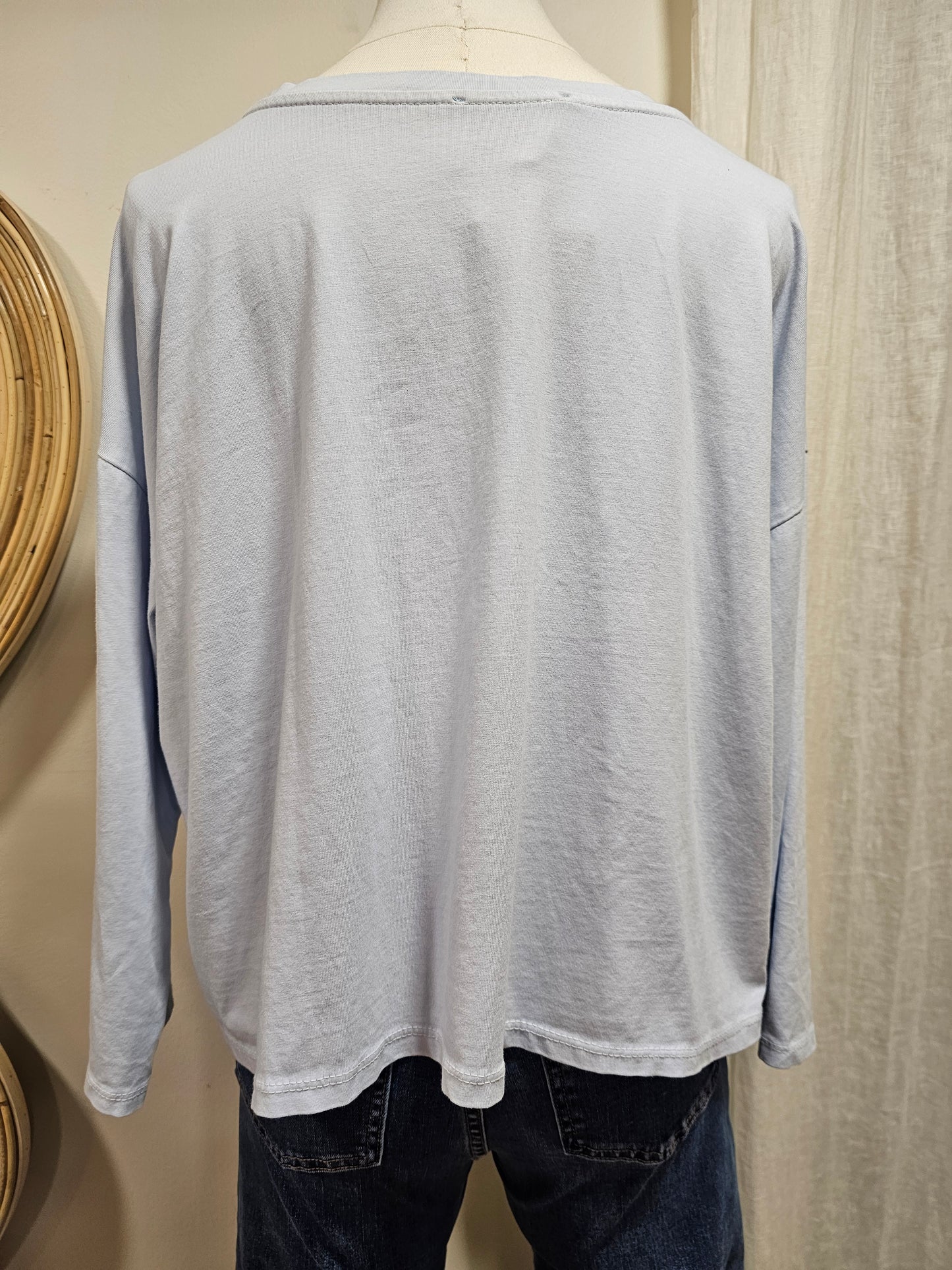 Tshit bleu clair Johanna Paris