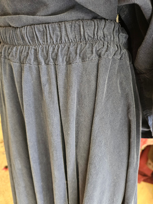 Jupe longue en velours Johanna Paris