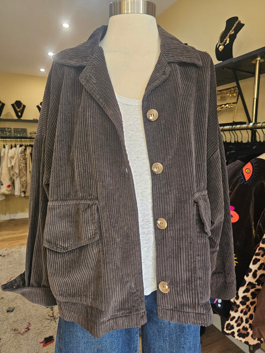 Veste sur chemise velours Johanna Paris