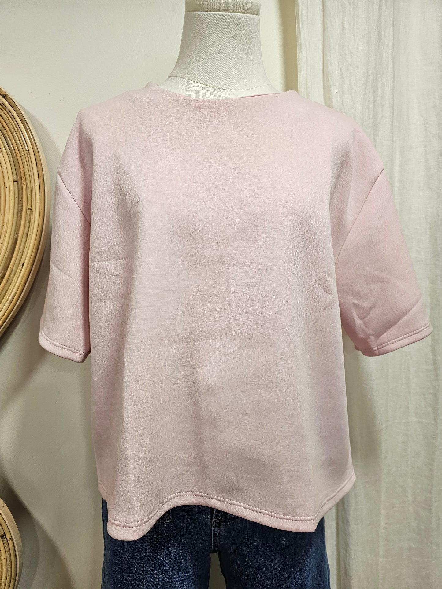 Tshirt molletonné rose bb