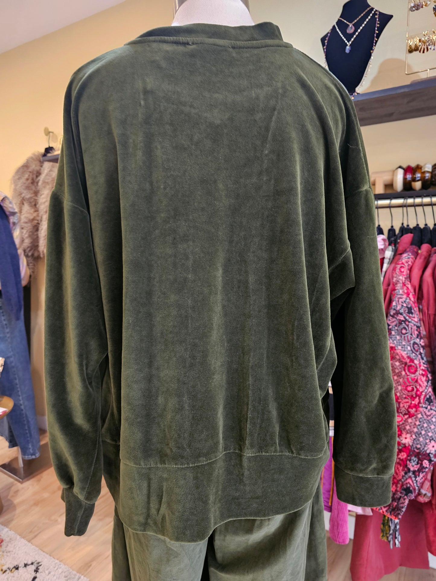 Sweat velours Johanna Paris
