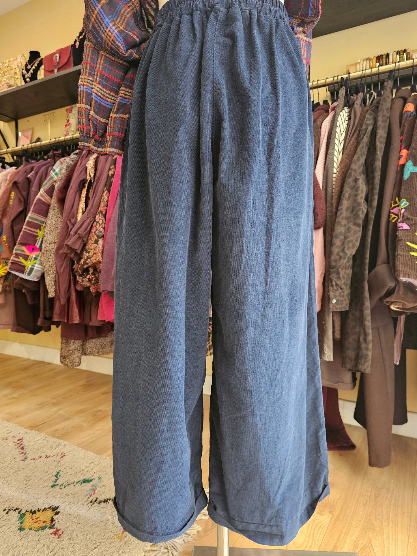Pantalon large velours Johanna Paris