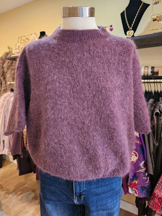 Pull manches courtes Intuition Paris