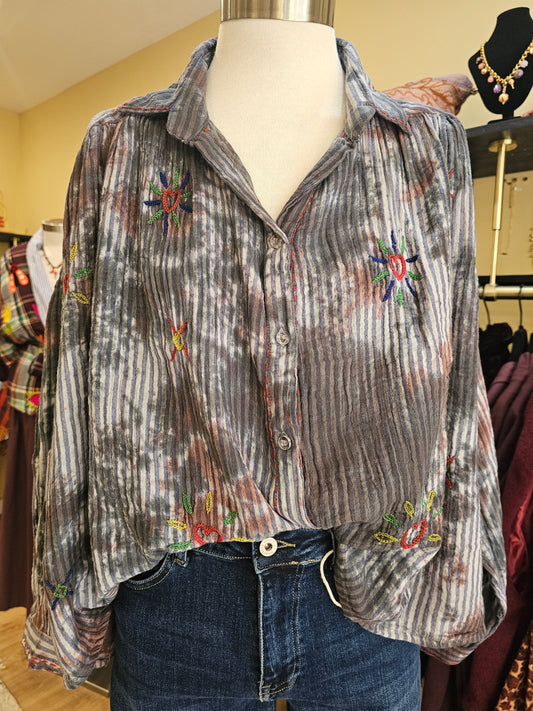 Chemise brodée The corner