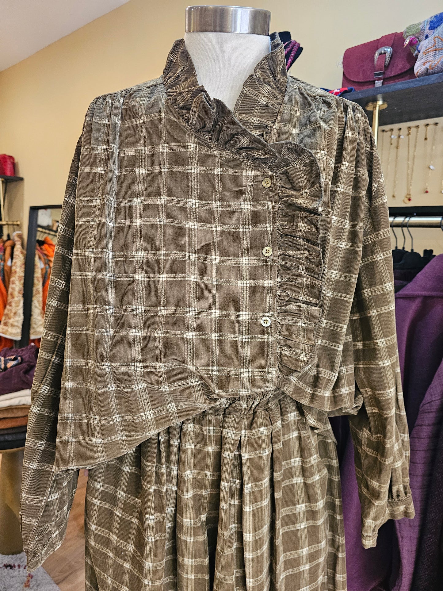 Chemise col volanté Johanna Paris