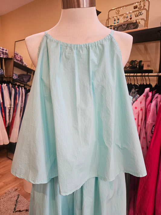 Top turquoise