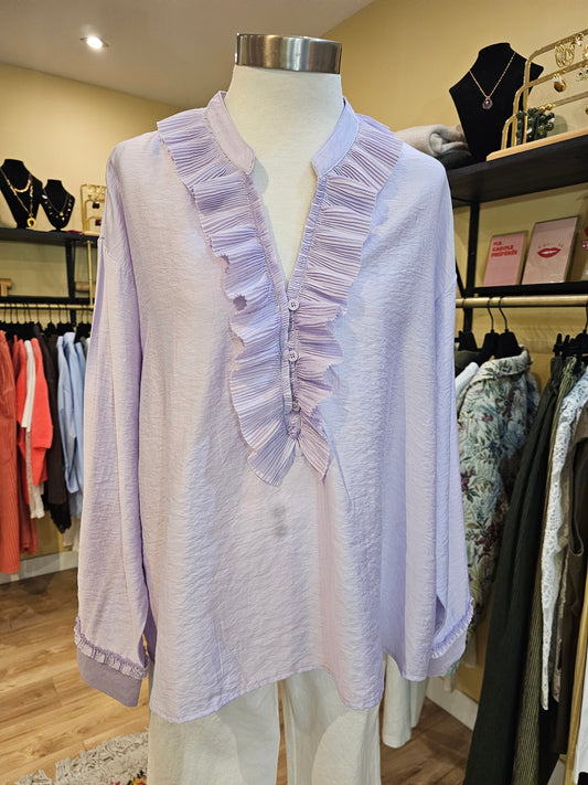 Blouse lilas