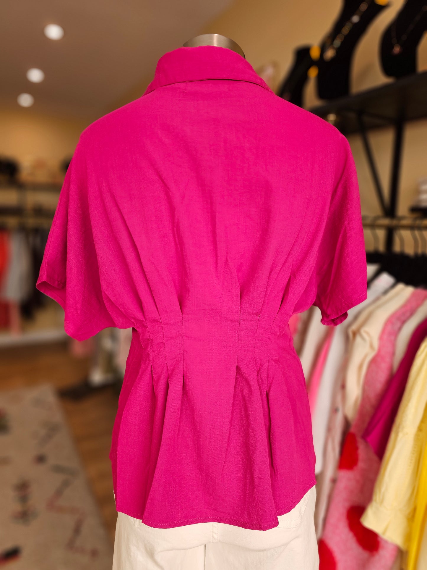 Chemise fushia