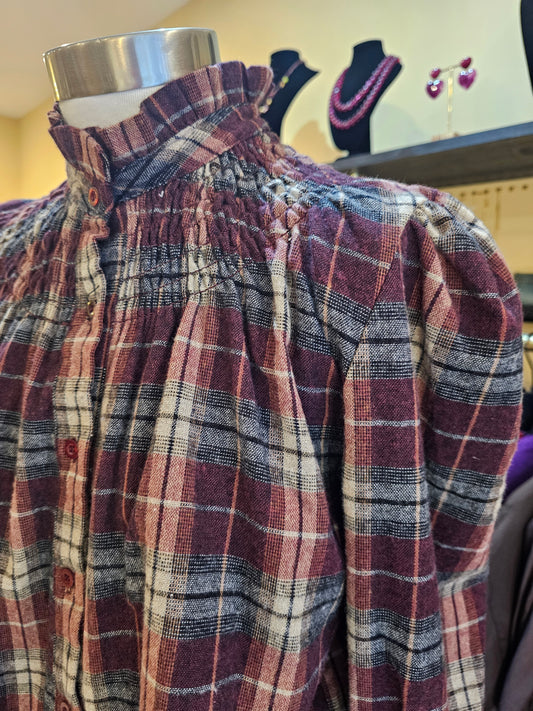 Chemise à carreaux Johanna Paris