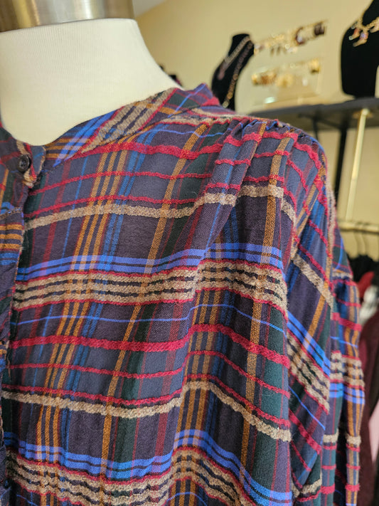 Chemise à carreaux