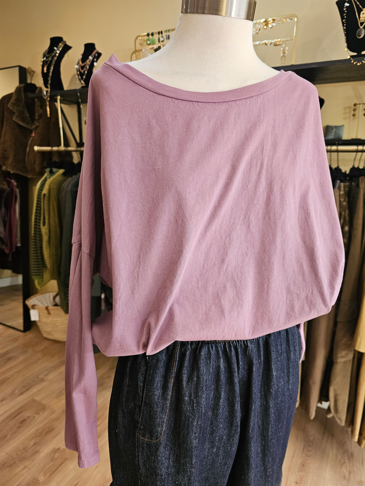 Tshirt biba parme Johanna Paris