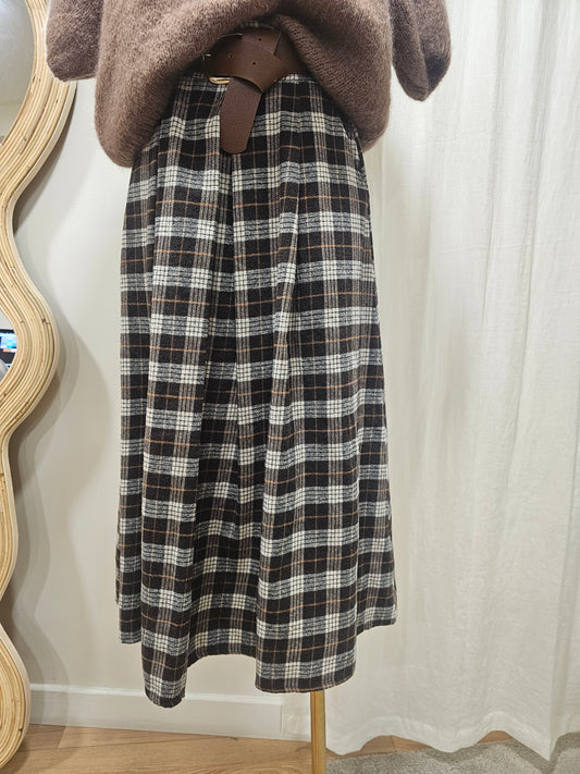 Jupe à carreaux Johanna Paris