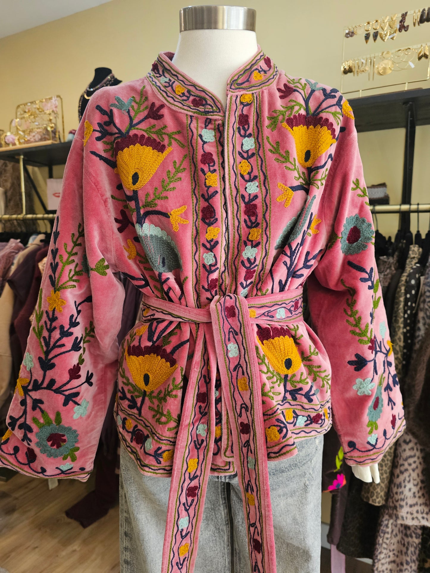 Veste brodée Johanna Paris