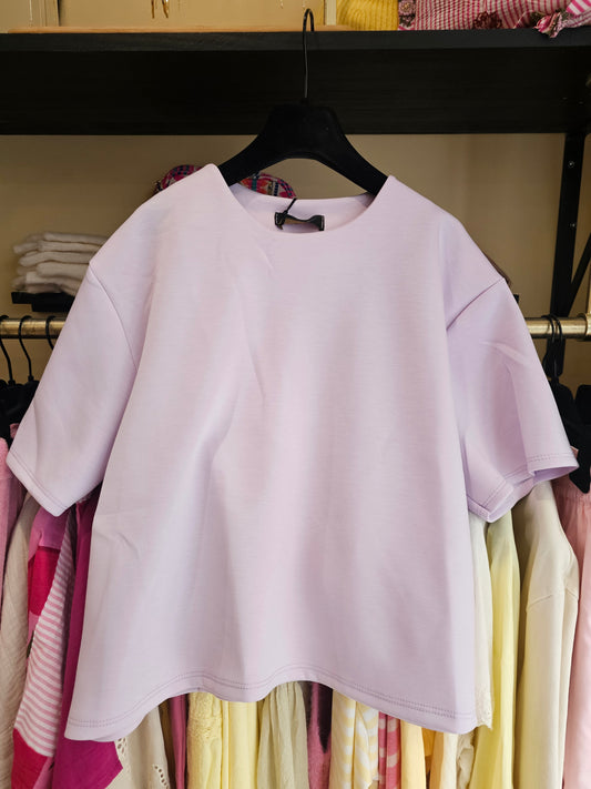 Tshirt molletonné taupe