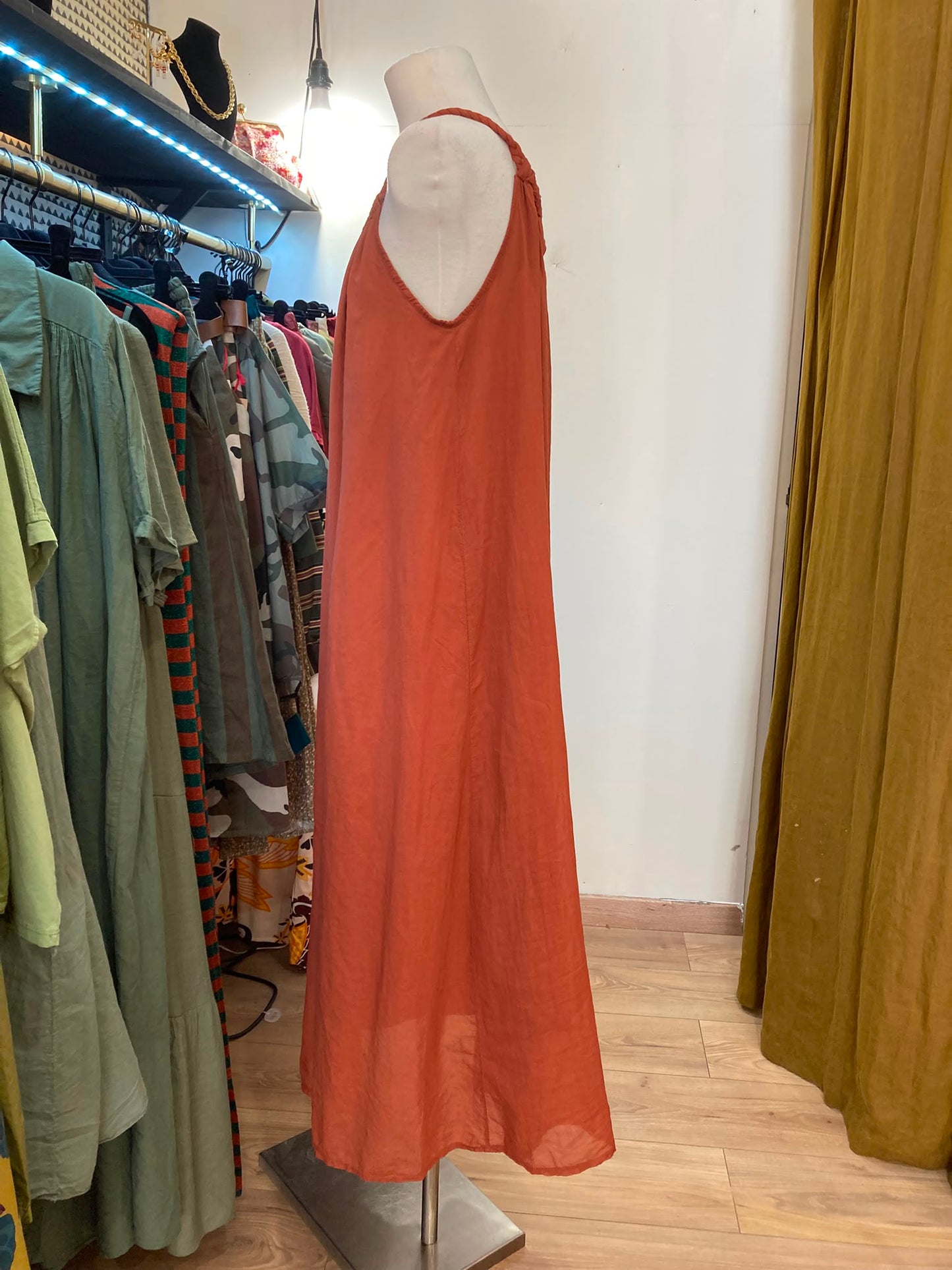 Robe en voile de coton